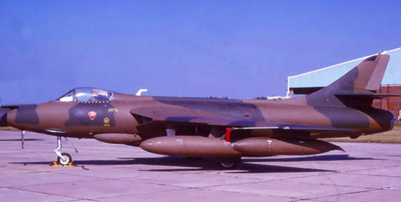 Hawker Hunter xj642