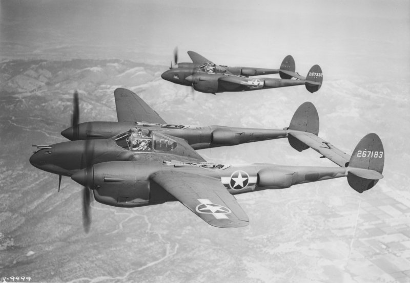 P38 второй мировой войны