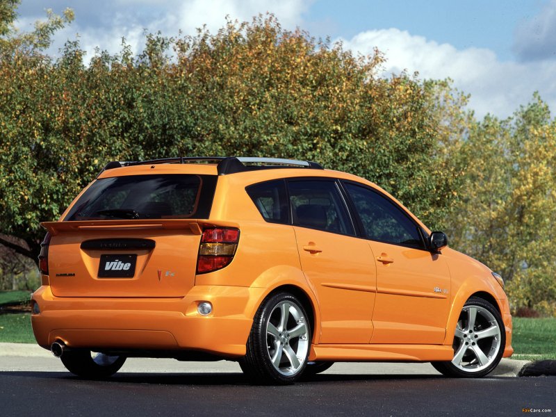 Pontiac Vibe 2004 Tuning