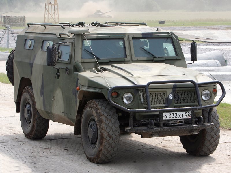 Бронеавтомобиль ГАЗ 2330 тигр