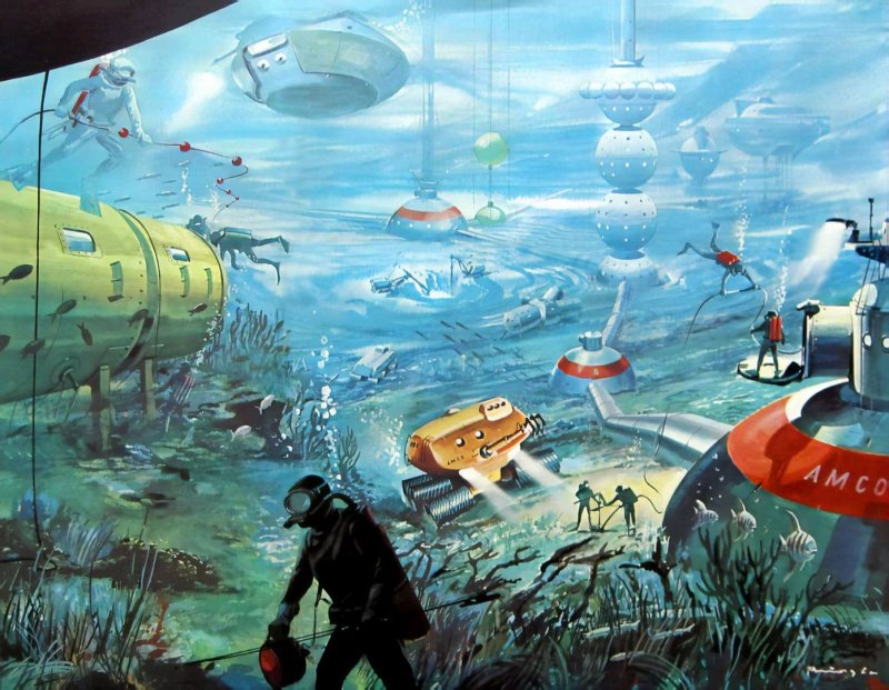 Реактивная подводная лодка Sea Monster