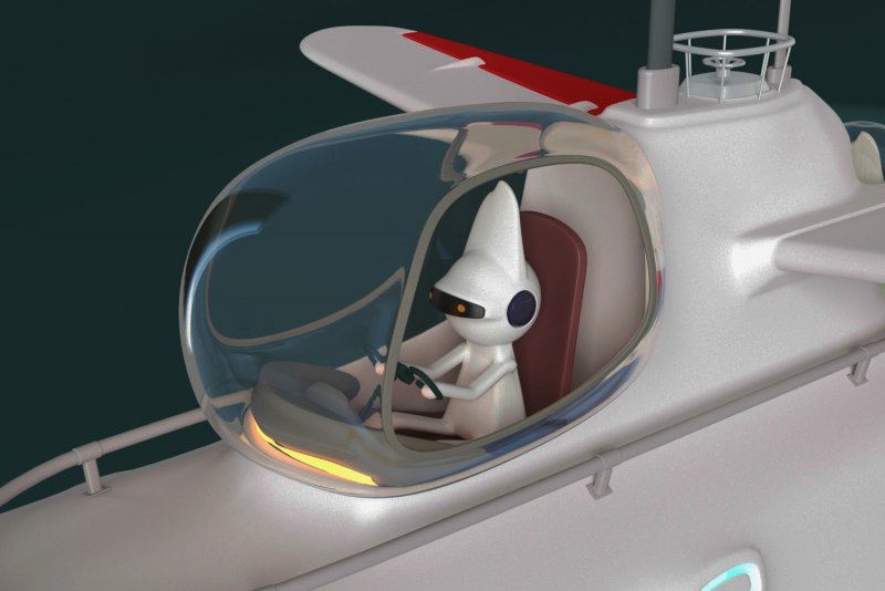 Kosatka Submarine Almo Sea