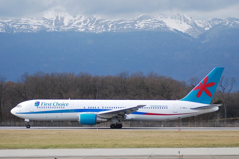 Boeing 767 салон