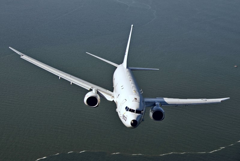 Выпроводили самолёт p8 Poseidon