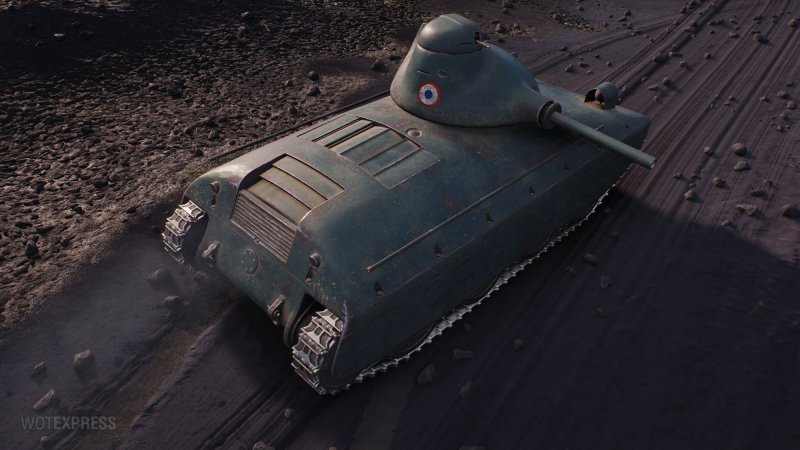 Французские танки АМХ-40