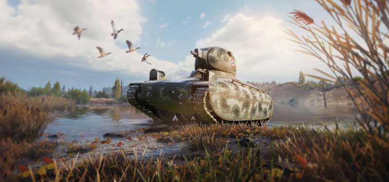Танк АМХ 40 В World of Tanks
