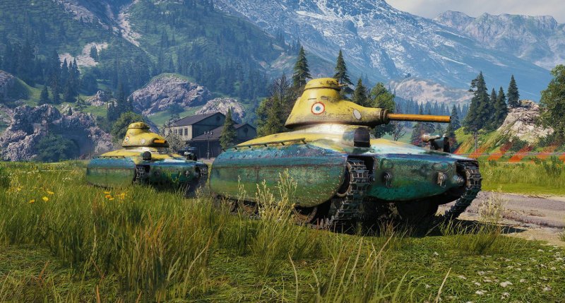 Танк АМХ 40 В World of Tanks