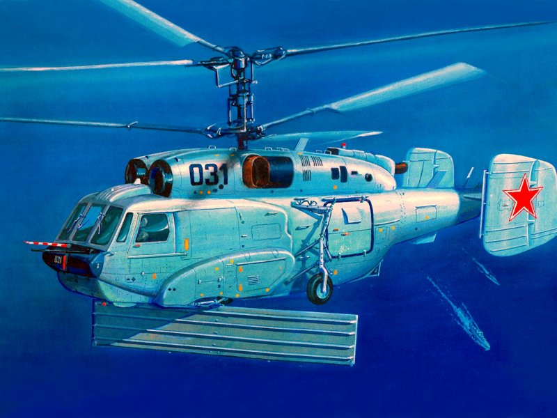 Вертолет радиолокационного Дозора ка-31