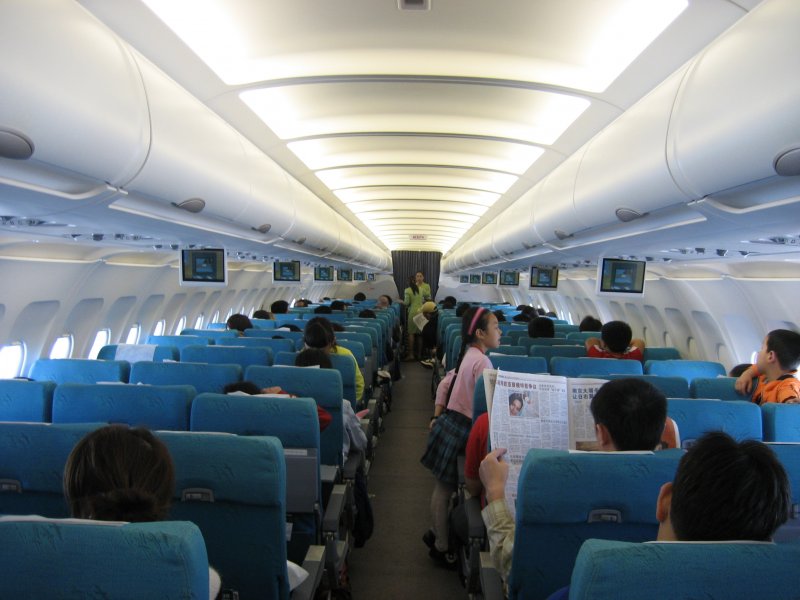 Airbus a320 салон эконом