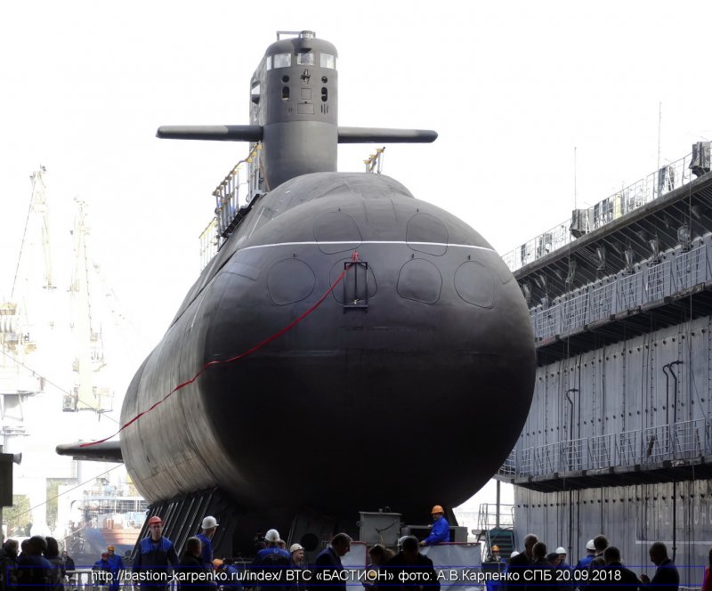 Дизель электрическая подводная лодка Кронштадт проект 677 Лада