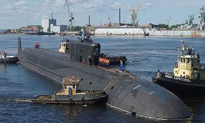 Атомная подводная лодка Юрий Долгорукий