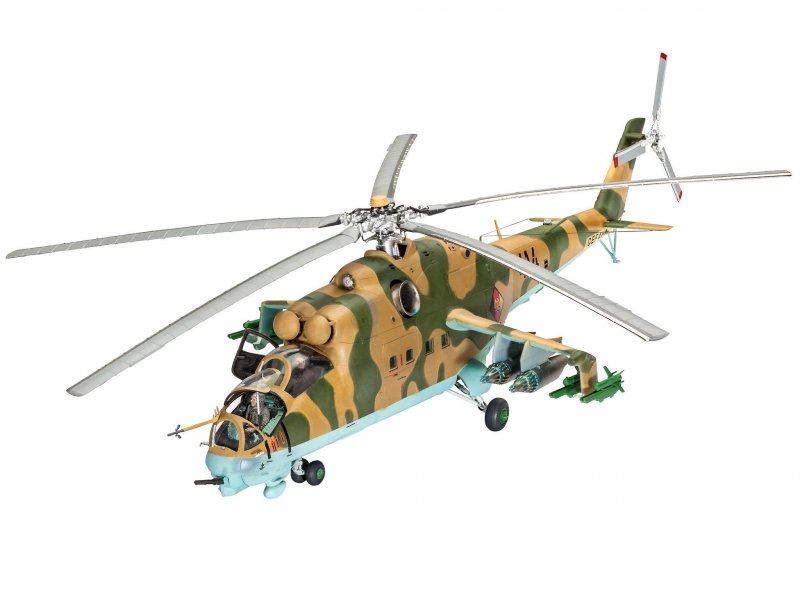 Модель вертолёта ми-24