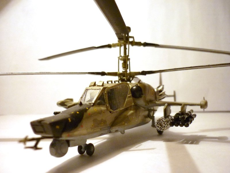 Модель вертолета ка-50