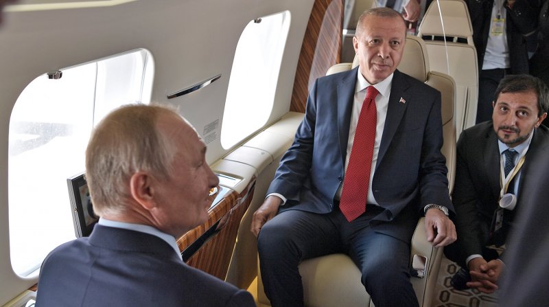 Путин Эрдоган Су-57