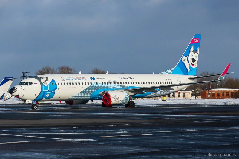 Боинг 737 авиакомпании Норд Стар