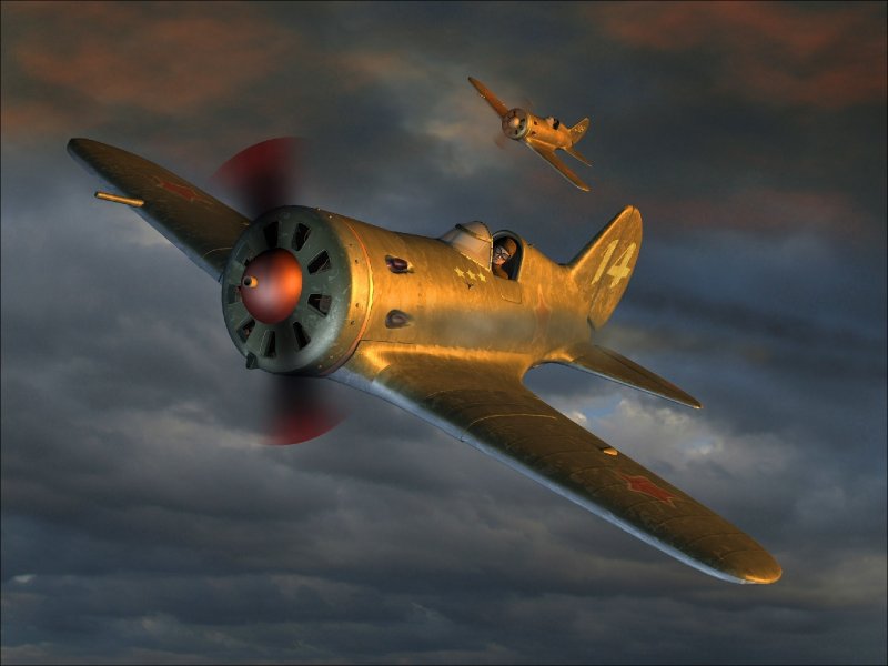 Самолёты ВОВ И-16