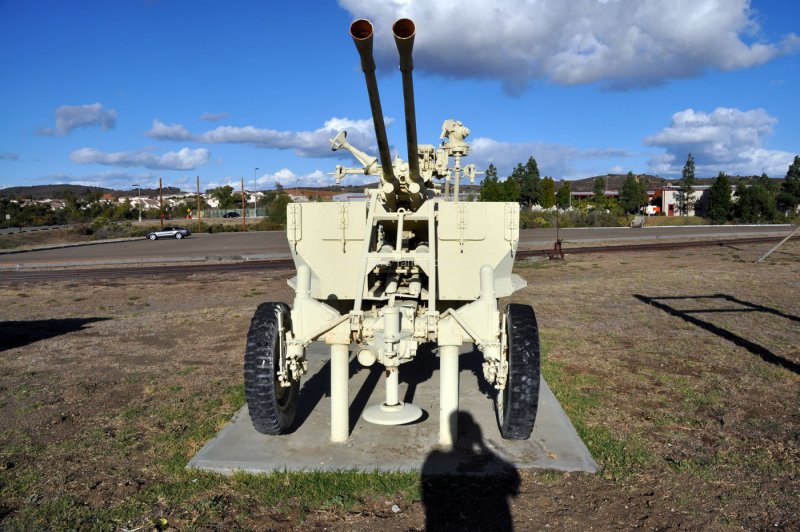 Twin 37 mm AA Gun