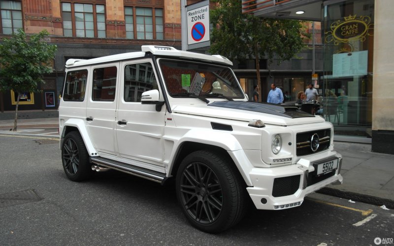 G65 Brabus белый