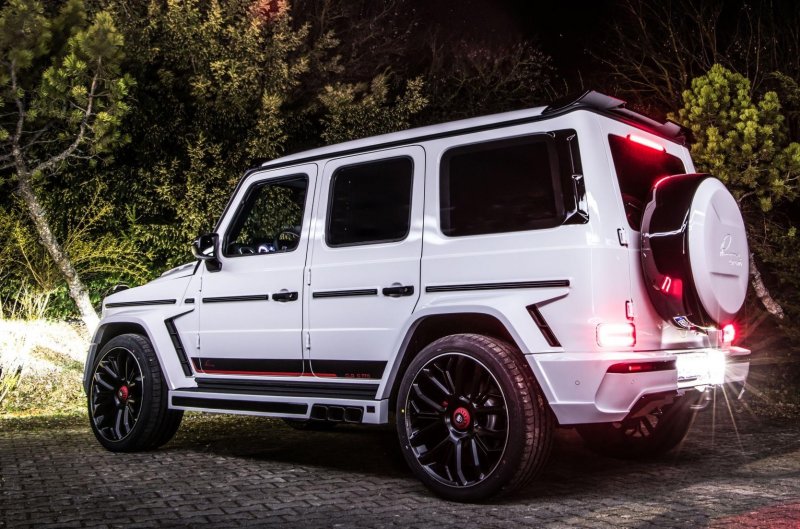 Гелик Brabus g700 белый
