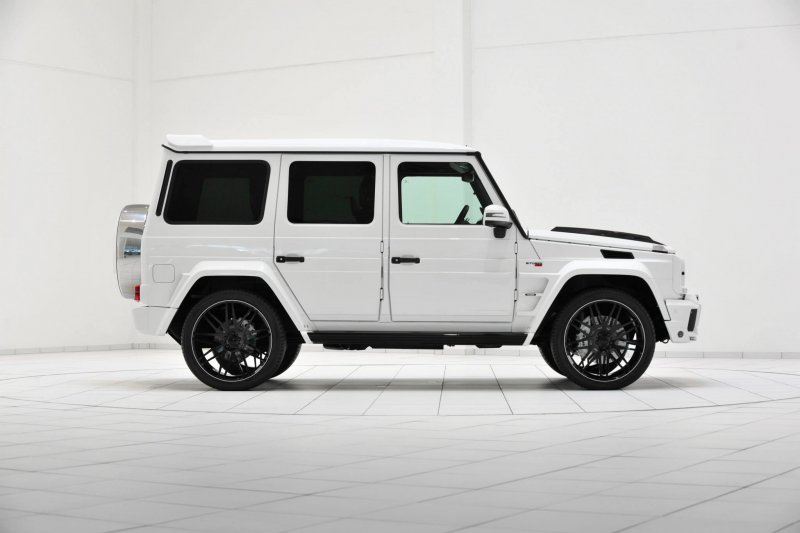 Mercedes Benz AMG g63 Brabus белый