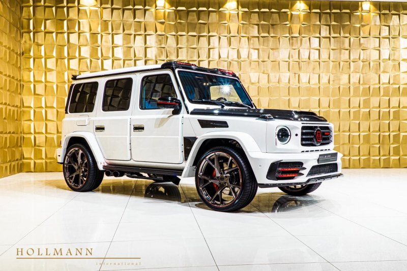 Mercedes Гелендваген Брабус белый