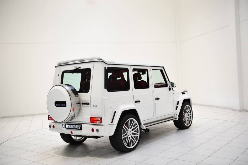 Mercedes g Brabus 2020 White