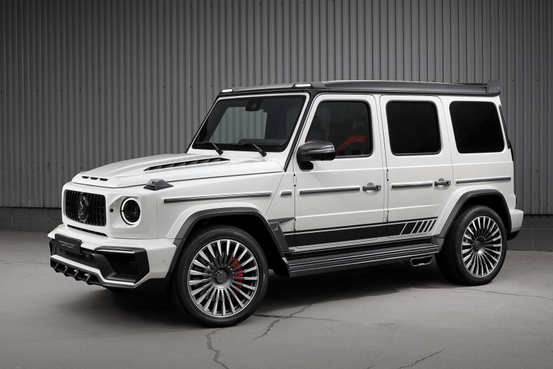 Brabus g63 белый