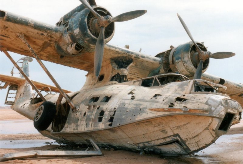 PBY Каталина в пустыне