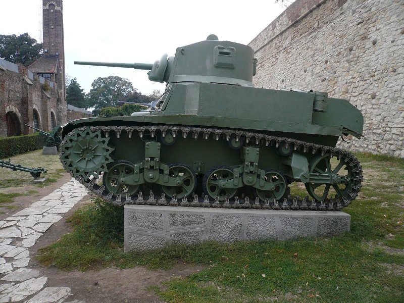 Танк м3а3 Стюарт