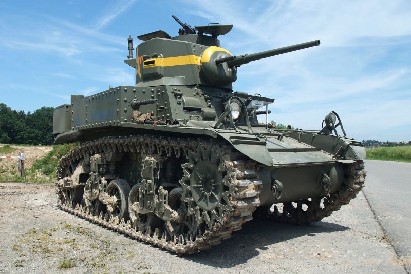 Американский танк Стюарт м3