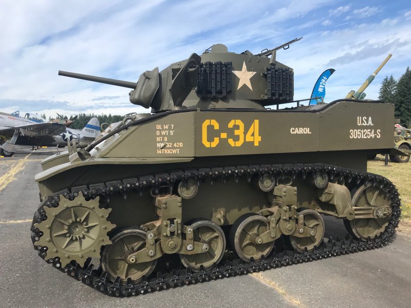 Американский танк Стюарт