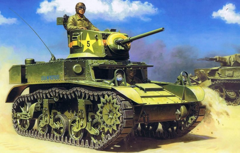Американский танк Стюарт м3