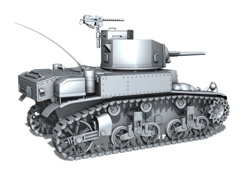 Легкий танк m5a1 Stuart
