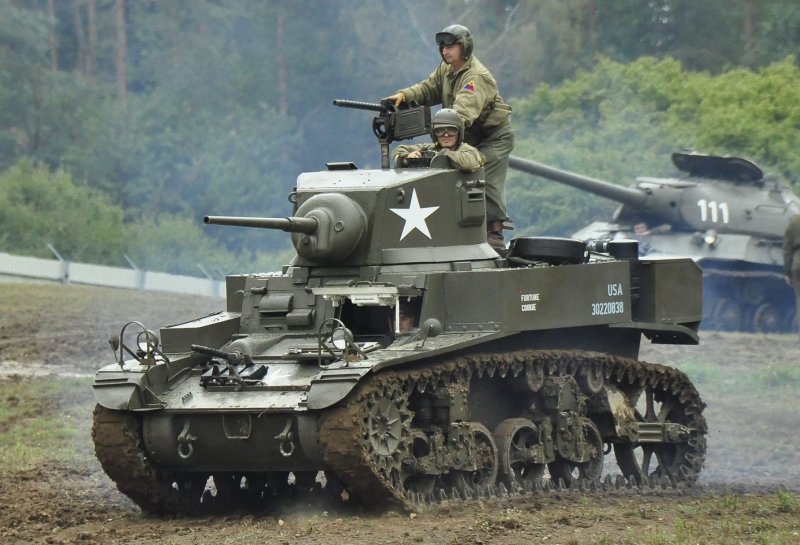 M3 Stuart танк реальный