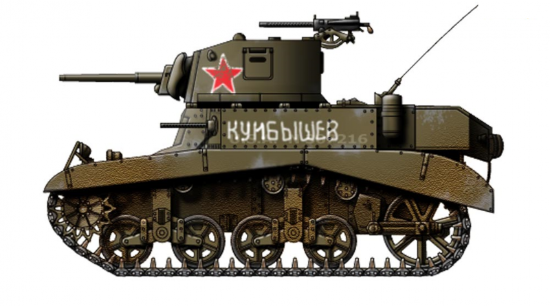 Стюарт m3a1