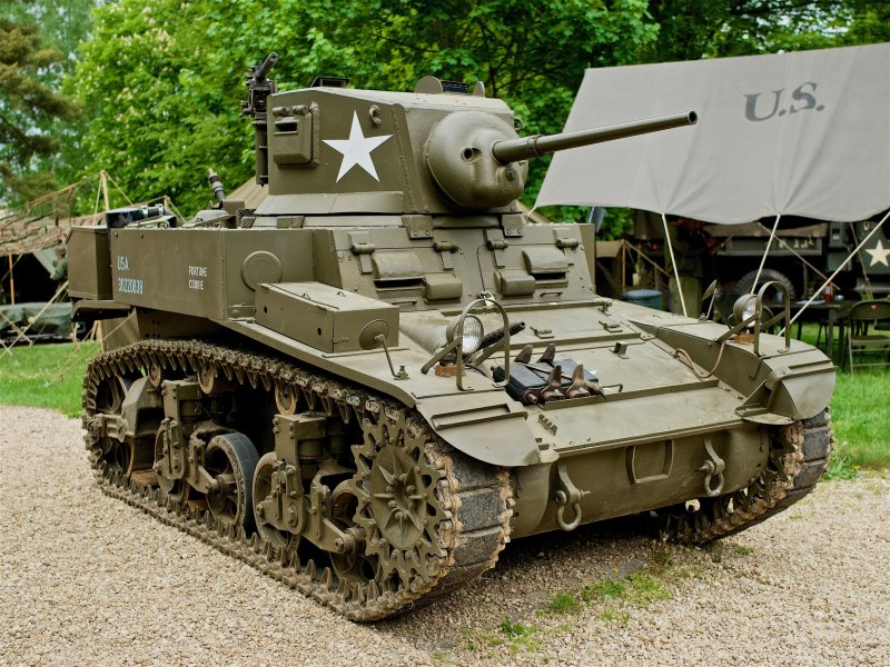 M3 Stuart танк