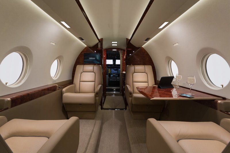 Gulfstream g400 салон