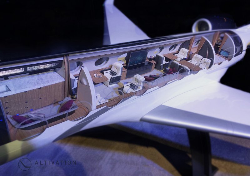 Gulfstream g700 Interior