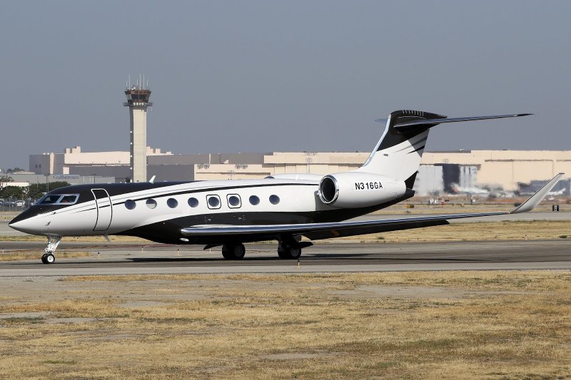 Gulfstream g650 черный