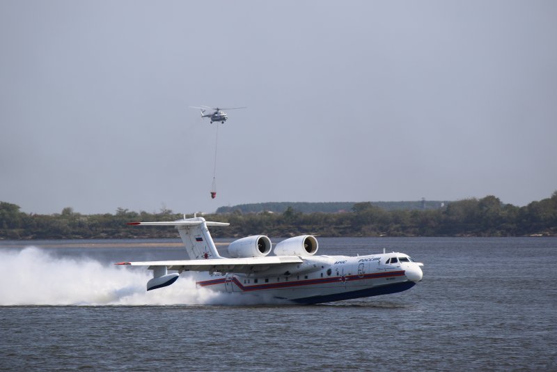 Бе-200 гидросамолёт кабина