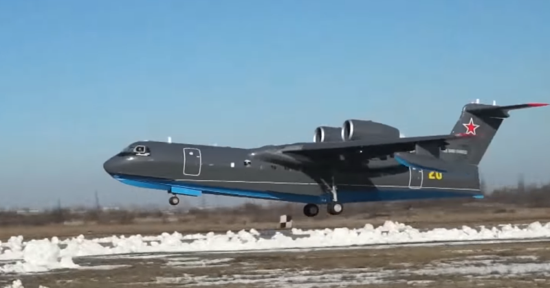 Самолет-амфибия бе-200чс ВМФ