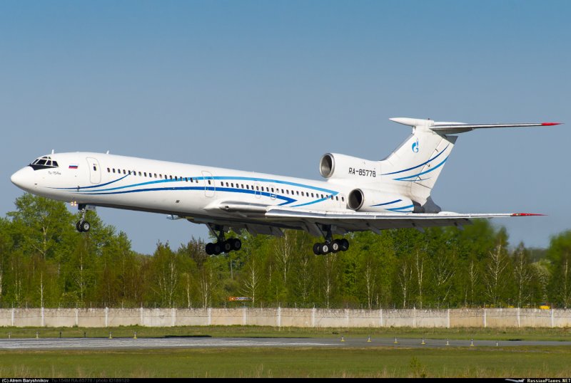 Ту-154 Газпромавиа