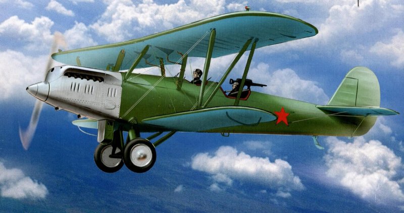 Разведчик биплан р-5
