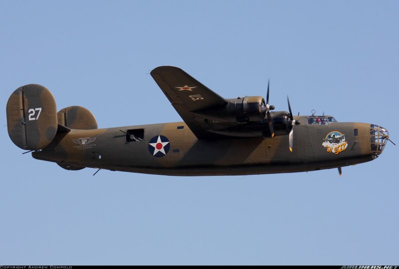 Бомбардировщик b24j Liberator