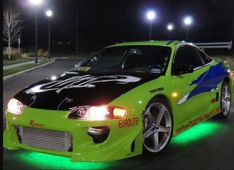 Mitsubishi Eclipse GSX 1999 Форсаж