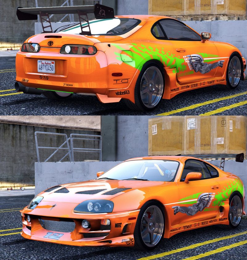 Toyota Supra Форсаж 6