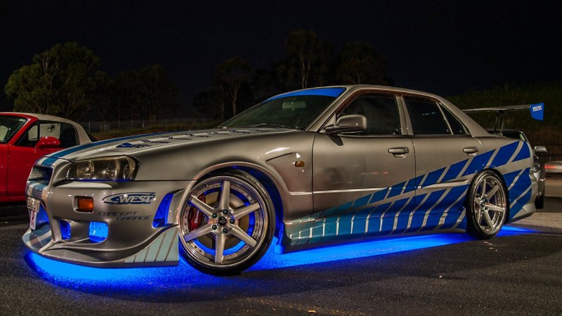 Nissan Skyline r34 Форсаж 2