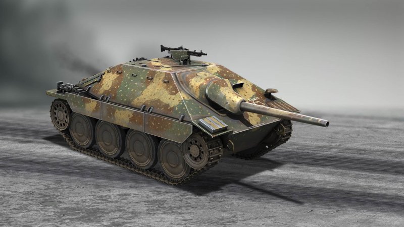 Hetzer самоходная Артиллерийская