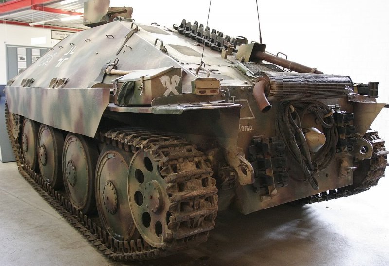 Zebrano 1/100 немецкая САУ "Hetzer"