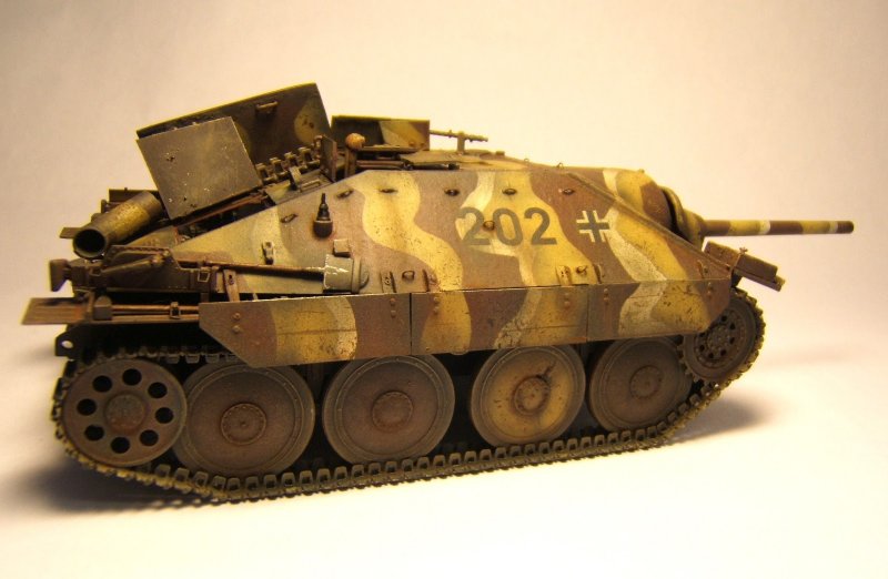 Hetzer самоходная Артиллерийская